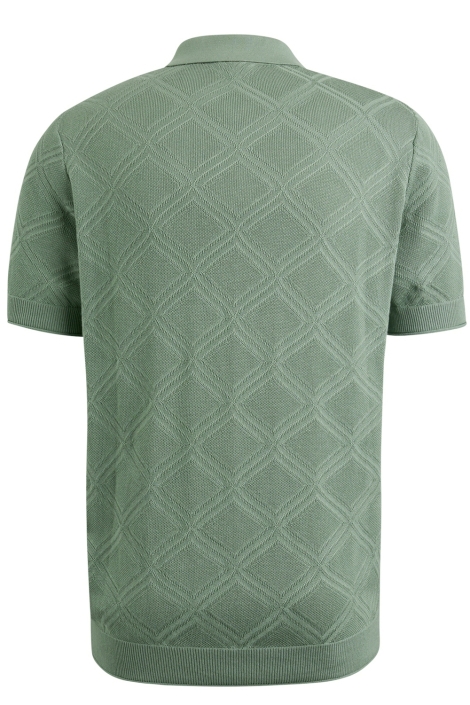 Cast Iron short sleeve polo cotton modal